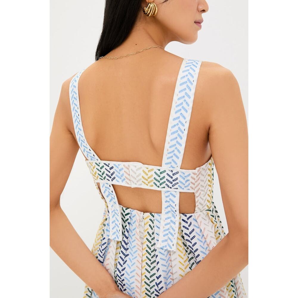 TUCKERNUCK Embroidered Lorenza Dress Size M NWT Retail $368 Tuckernuck - Picture 6 of 8